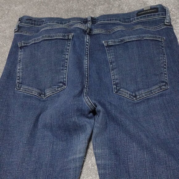 Citizens of Humanity Emmanuelle Slim Boot Jeans Women’s Size 31 Blue Denim - Picture 9 of 16